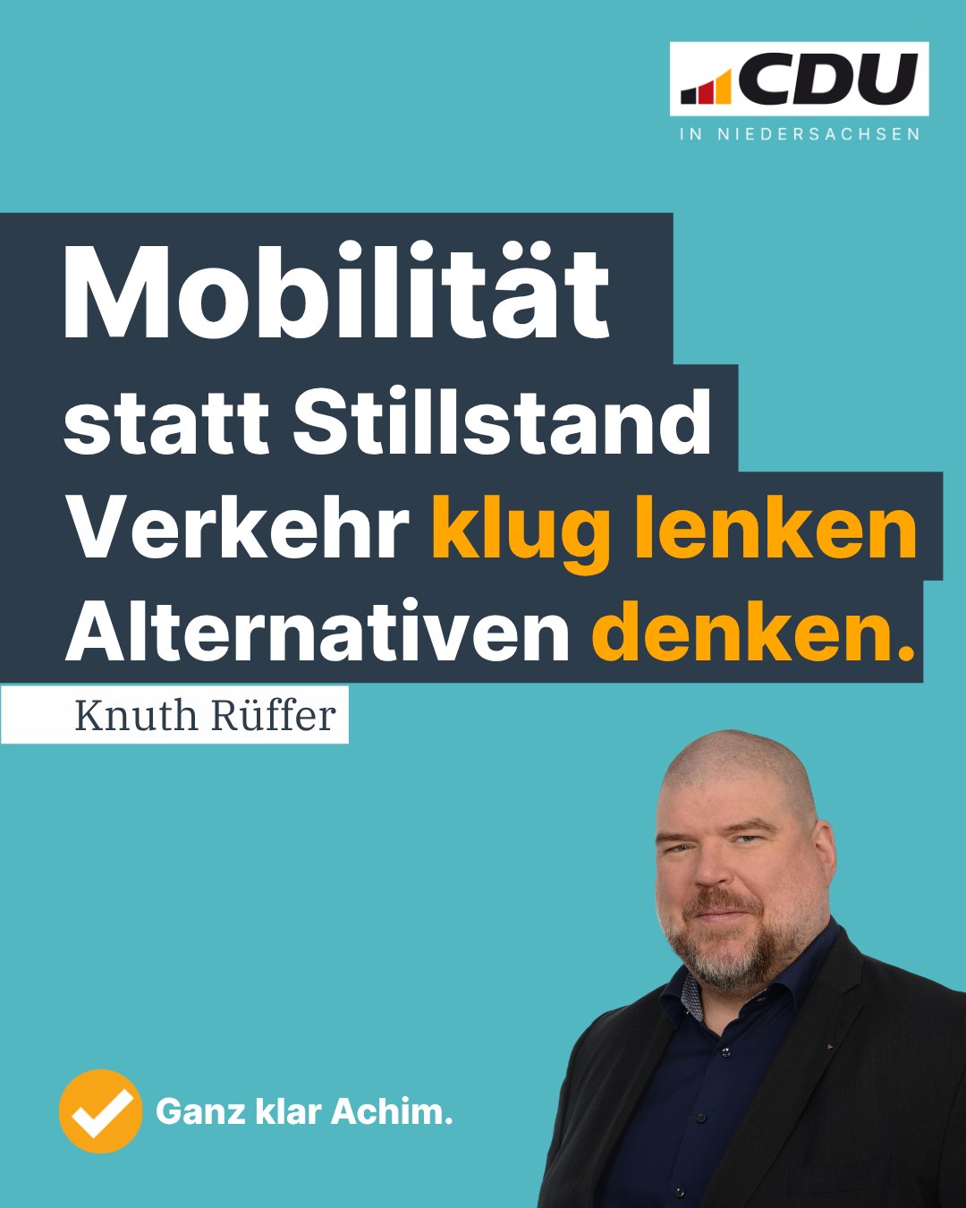 Mobilität statt Stillstand – Knuth Rüffer zur Verkehrspolitik