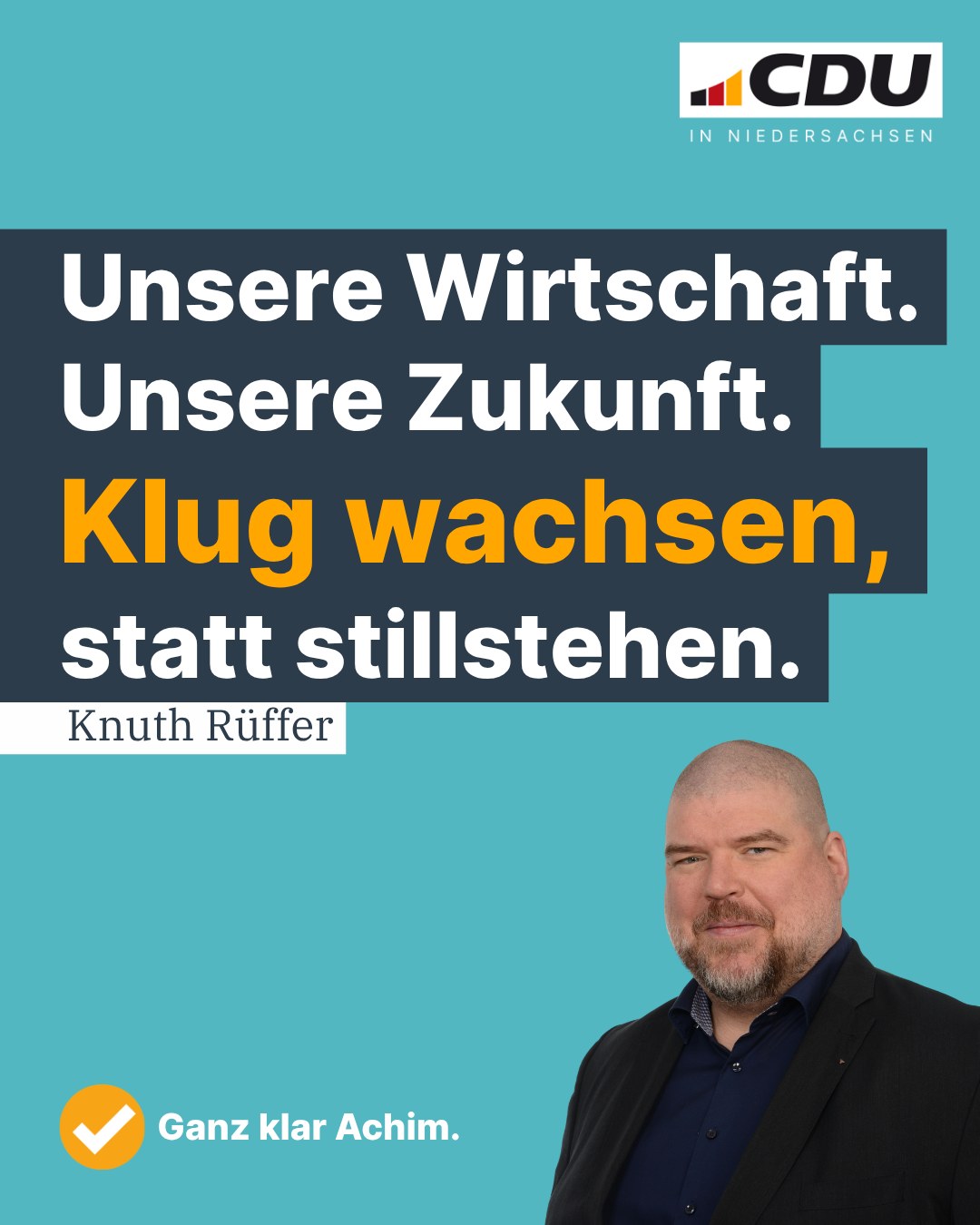 Klug wachsen statt stillstehen – Knuth Rüffer zur Wirtschaft